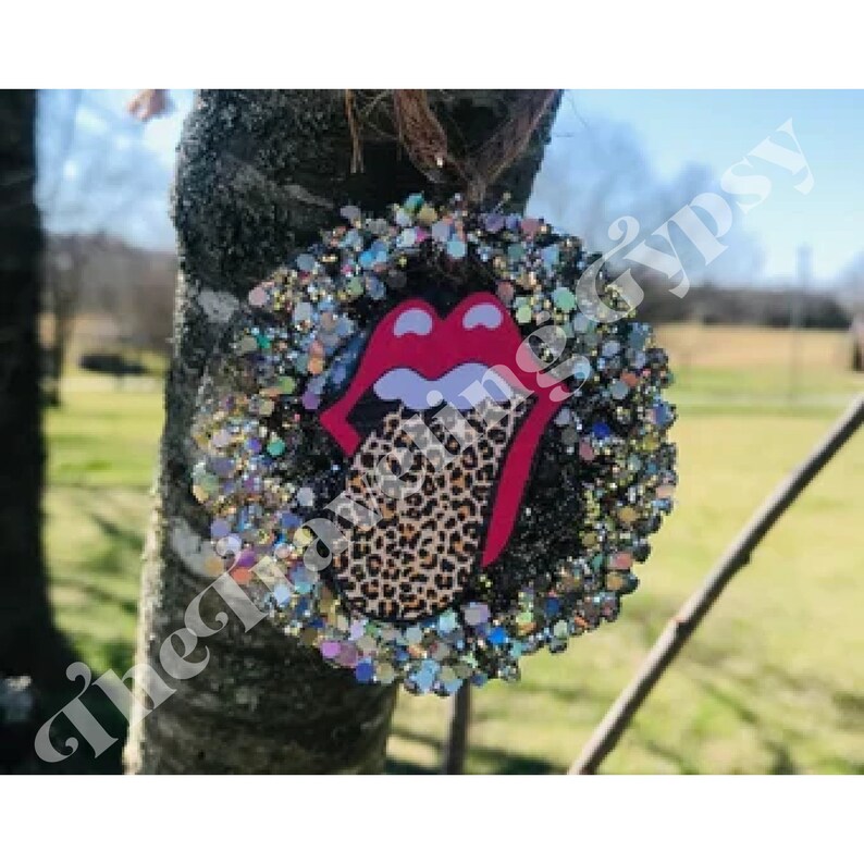 Glitter Bomb Rolling Stones Car Freshie Car Freshies Aroma Etsy