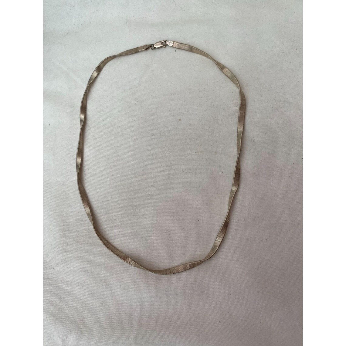 Milor Italy m 925 Sterling Silver Twisted Necklace Etsy UK