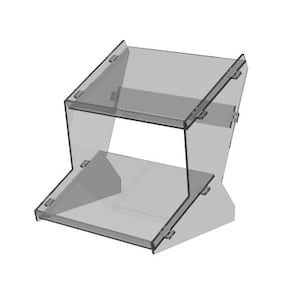 Two Tier stand for Polyend Tracker and Play and other modules