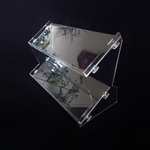 Acrylic Synth Stand Type 9 - 2Tier for Elektron modules (eg SFX 60,Machinedrum SPS 1 UW, Octatrack