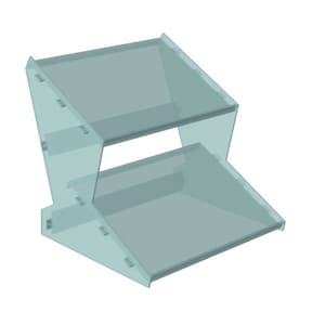 Support de synthé en acrylique de type 15 pour Roland TR8, TR8s, MX1, MC-707, TR-707, Akai APC40 II, Yamaha RM1X, RX11 et plus