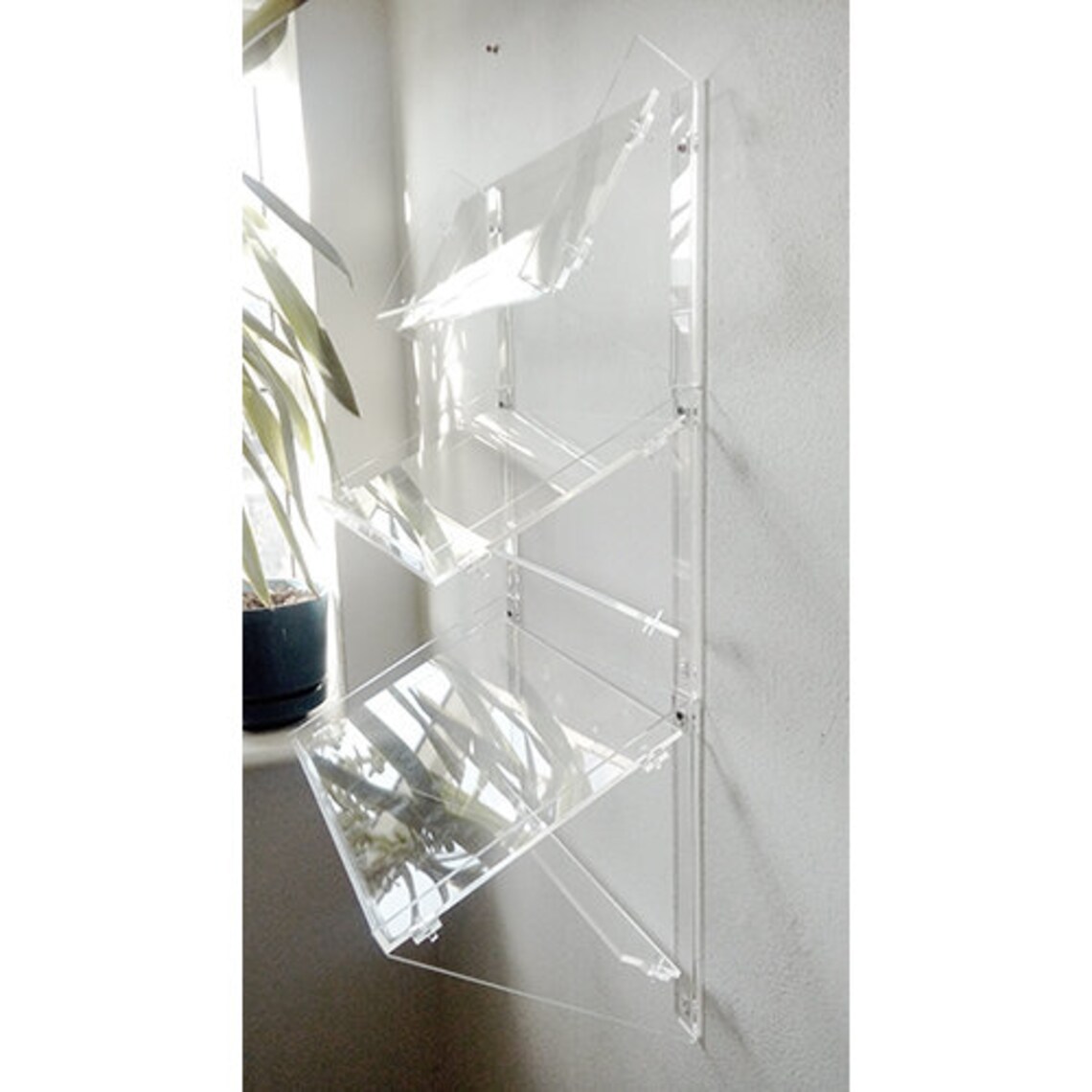 Acrylic Wall Shelf Type2 250mm Depth /boutique/moog Mother Etsy UK