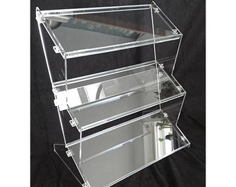 Acrylic Stand Type 440x200 3Tier for a variety of mid sized Modules and Synths