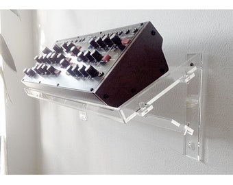 Acrylic Wall Shelf Type2 Long 700mm width 145mm depth /Boutique/Moog Mother, DFAM/Behringer Model D, K2, Pro One, Neutron/Other synths