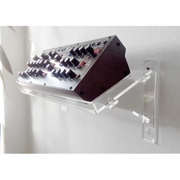 Acrylic Wall Shelf Type2 145mm depth /Boutique/Moog Mother, DFAM/Behringer Model D, K2, Pro One, Neutron/Other synths