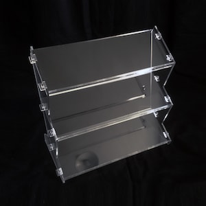 Acrylic Synth Stand Type1 3Tier for Korg Volca/Roland Boutique/Moog Mother, DFAM/Behringer Model D, K2, Pro One, Neutron/Other synths