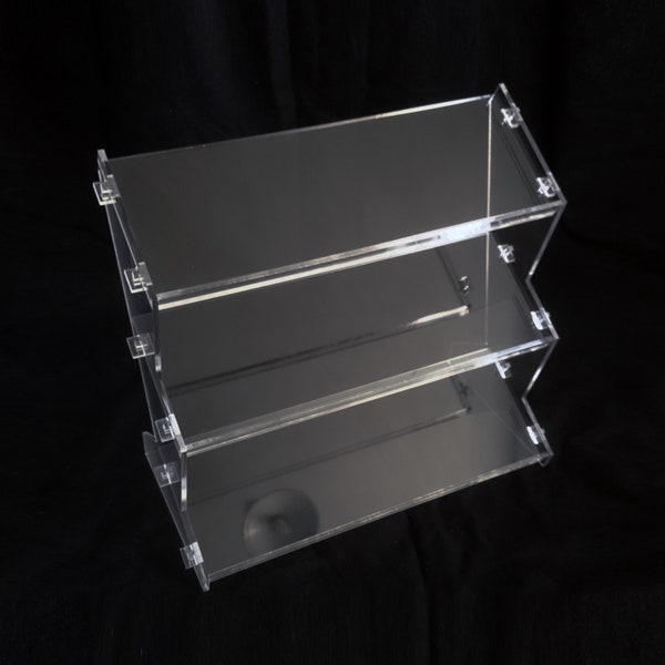 Acrylic Synth Stand Type1 3Tier for Korg Volca/Roland Boutique/Moog Mother, DFAM/Behringer Model D, K2, Pro One, Neutron/Other synths