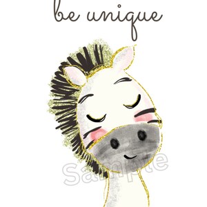 Baby Animals Printable Set of 6, Nursery Instant Download,printable ...