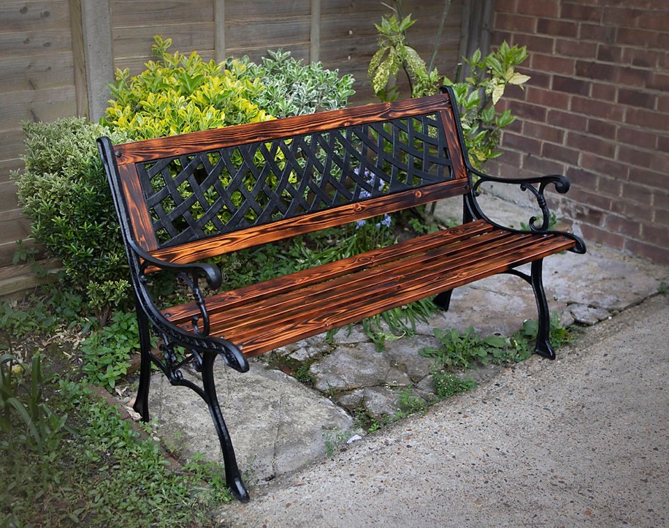 Bespoke Custom Restored Garden Bench | Etsy
