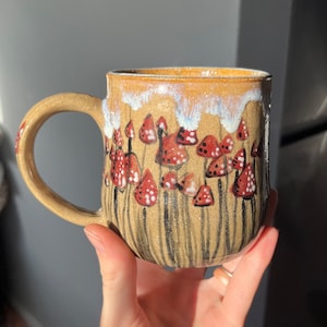 Drippy Mushroom Mug