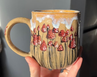Drippy Mushroom Mug