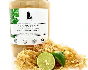 100% Wildcrafted St. Lucia Sea Moss Gel