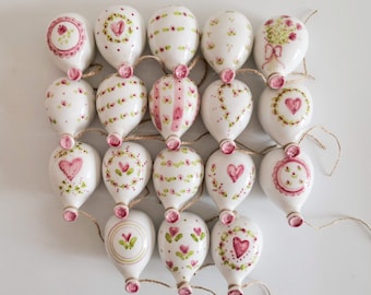 Handmade Ceramic Balloon Wall Decor: Italian Clay, Party Favors