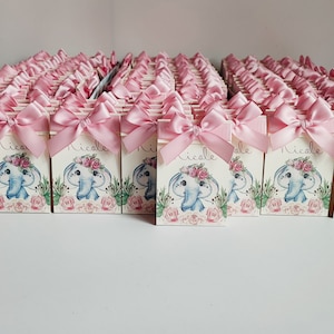 Baby shower sugared almonds holder, New born guest gifts, do it you Baptism favors