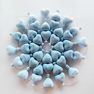 Ceramic balloons. 5x4,5cm, balloons favors