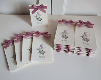 Portaconfetti per baby shower, regali per gli ospiti dei neonati, bomboniere fai da te per il battesimo