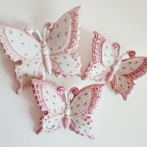 Coordinated Ceramic Butterflies