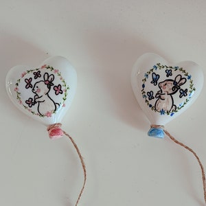 Palloncini in ceramica da parete