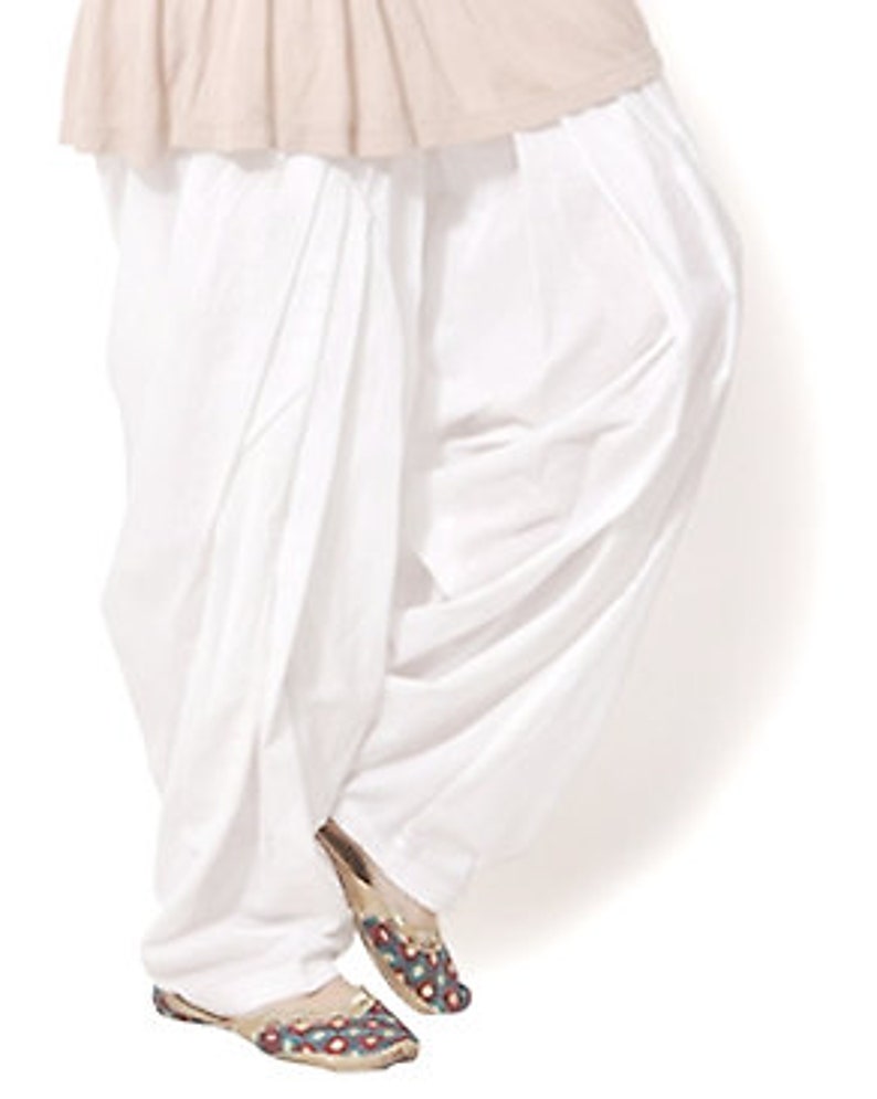 Indian Patiala Salwar Dhoti Cotton Trousers For Women | Etsy