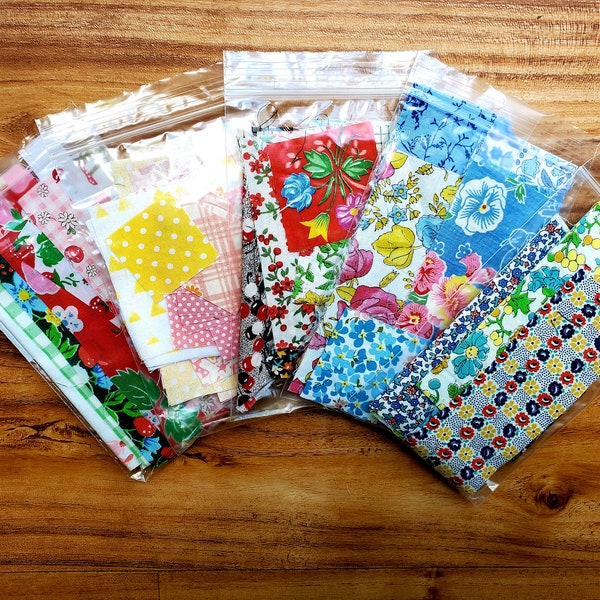 Mini Fabric Scrap Surprise Packs