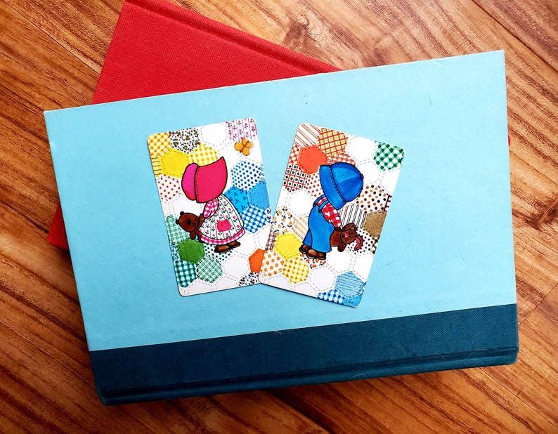 Set of 2 Vintage Hobby Holly Playing Cards