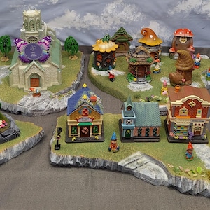 STYROFOAM Village Display Platform Spring Summer Easter Valentines for Lemax / Department 56 - 0001 - CHOOSE your favorite
