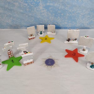 Christmas Village Display Choose & Customize your favorite SIGN for Snow Village Lemax / Department 56
