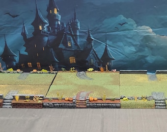 HALLOWEEN Fall Village Display Platform Spooky town for Lemax / Department 56 / Dickens * CHOOSE your favorite * -04