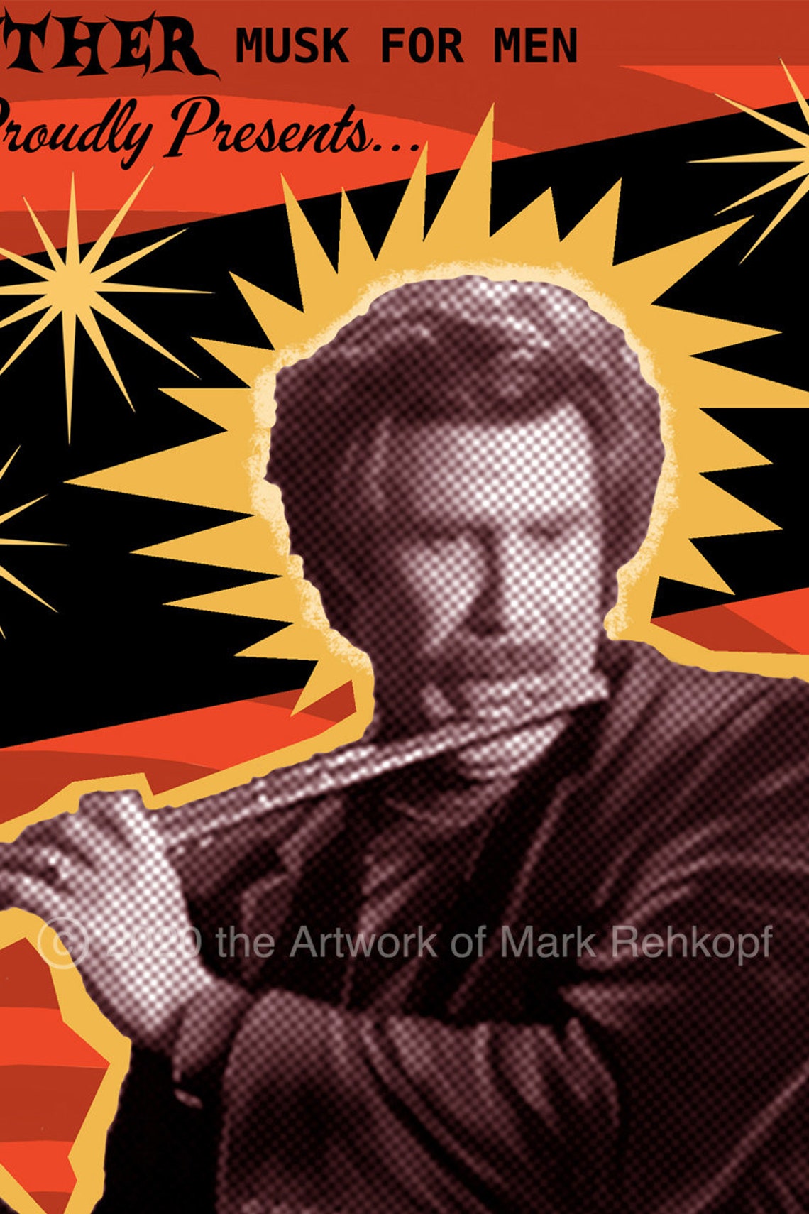 Ron Burgundy Jazz Flute Gig Poster Etsy