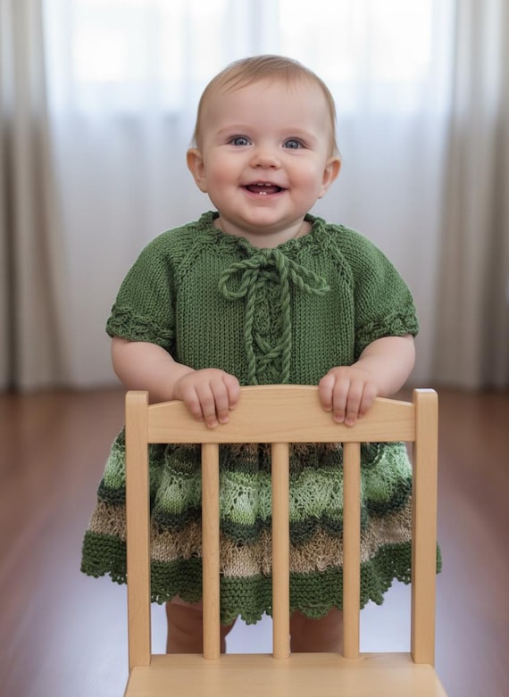 baby spring and summer dresses, hand knit baby dress, baby gift, knit for newborn, knitted baby outfit, baby crochet, baby girl dress,