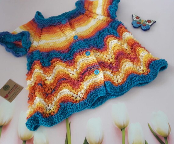 Knitted hotsell baby dresses