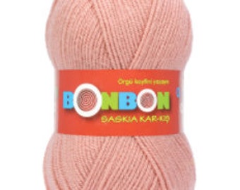 Nako Bonbon Saskia Yarn, Bamboo Cotton Acrylic Blend