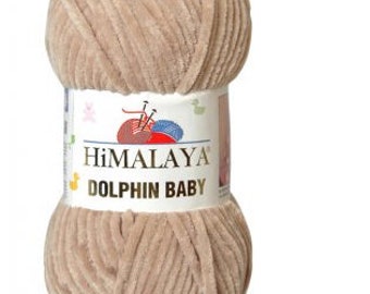 Himalaya Dophin Baby Yarn..Velvet Yarn..Dolls Amigurumi Projects Yarn Crochet Yarn. toys yarn blankent yarn