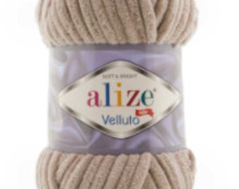 Alize Velluto 100% MicroPolyester Baby Deken Garen Lot van 3 skn 225 Yards 3x100gram, Garen Gewicht: Super Volumineus 6 (55 Wit