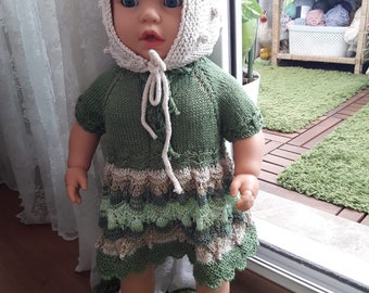 baby spring and summer dresses, hand knit baby dress, baby gift, knit for newborn, knitted baby outfit, baby crochet, baby girl dress,