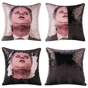 DWIGHT SCHRUTE The Mask The Office Fan Sequin Pillowcase image 4