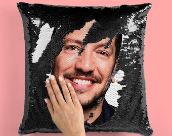 SAL VULCANO - Fan Sequin Pillowcase