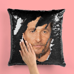 MATTHEW McCONAUGHEY - Fan Sequin Pillowcase