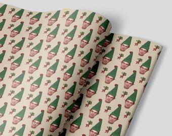 DWIGHT SCHRUTE -  The Office Christmas Gift Wrap - Wrapping Paper - No Folds!