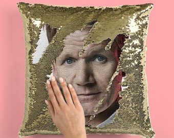 GORDON RAMSAY - Fan Sequin Pillowcase