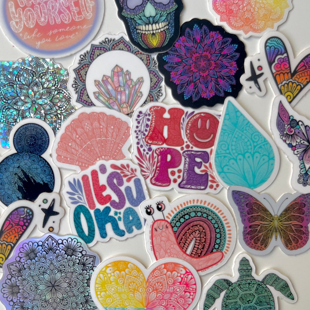 5 Mystery Mini Sticker Pack - Etsy