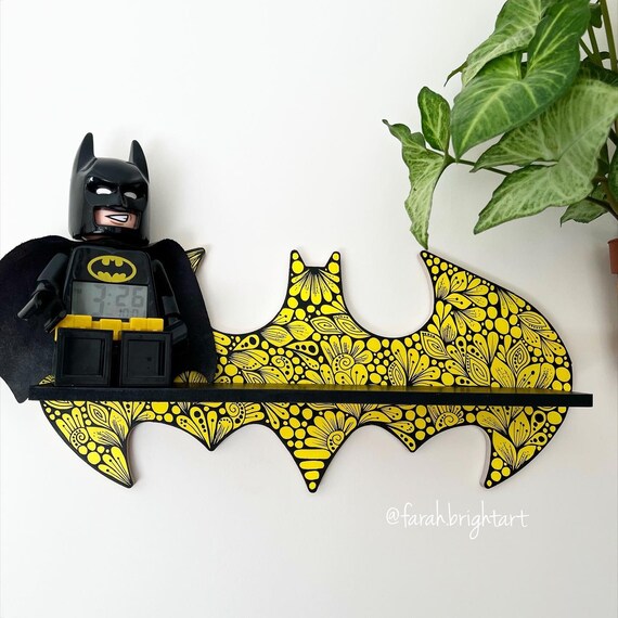 Buy Zentangle Batman Shelf _ Batman Shelf _ Wooden Shelf Online in India -  Etsy