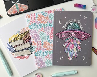 Notebook set of 3 (of your choice )