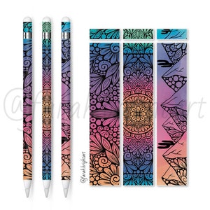 Apple Pencil gen 1 Mandala skin