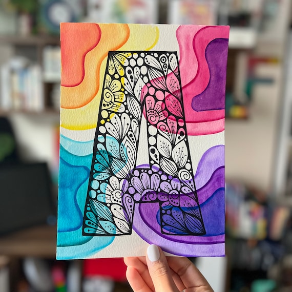 Zentangle Watercolor