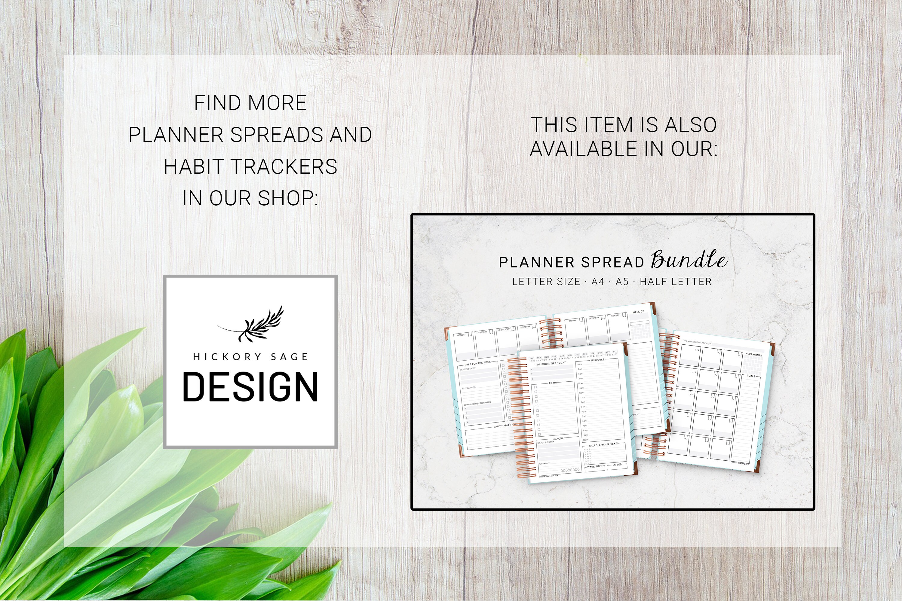 Monthly Planner Insert Printable (letter, A4, A5, and Half Letter Size ...