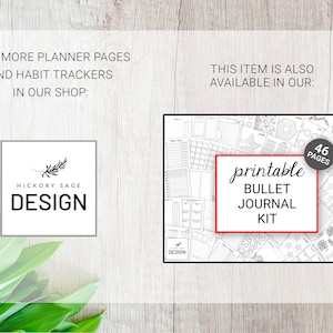 Planner Spread BUNDLE With Daily Insert Weekly Spread and - Etsy