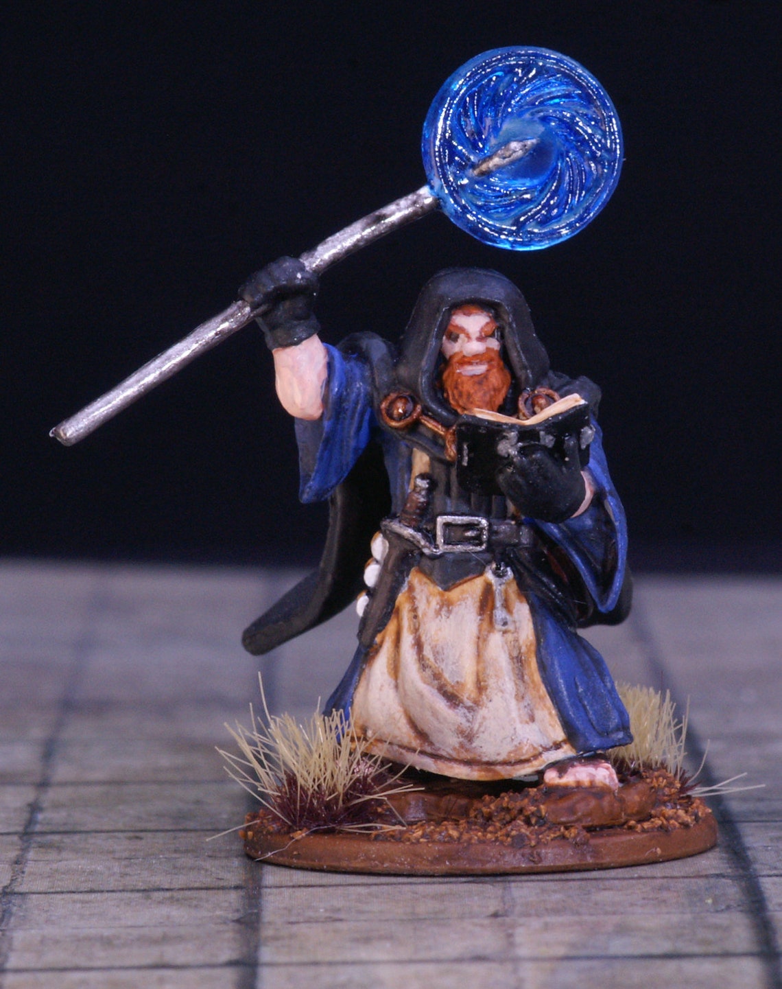 Male Dwarf Wizard Mini for Dnd Etsy