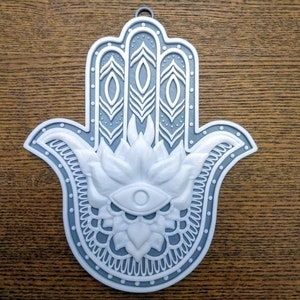 Hamsa Segen für Zuhause, Hamsa zum Aufhängen, Wandbehänge, Hamsa Wanddekor