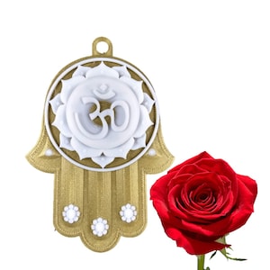 Hamsa Pared, Hamsa Hand, Hamsa wall Hanging, ohm hamsa picture, Zen decor, Hamsa Symbol, Hamsa Wall Decor, Ohm meditation, Om meditation